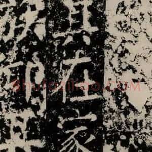 唐代 颜真卿 篆书《殷君夫人颜氏碑 之十五》毛笔书法篆书作品图片欣赏