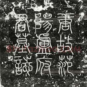 唐代 篆书 楷书墓志拓片《唐卢大琰墓志》高清图片欣赏
