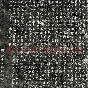 唐代 篆书 楷书墓志拓片《唐张君妻郑柔则墓志》高清图片欣赏