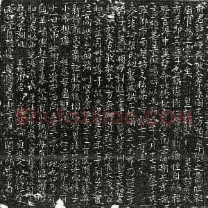 唐代 正书墓志拓片《唐王公䪻及妻张氏墓志》高清图片欣赏