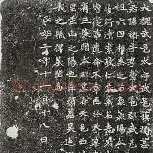 北朝 楷书墓志拓片《北魏苏标墓志》高清图片欣赏