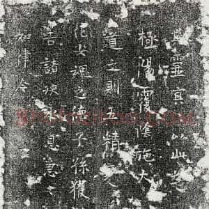 唐代 楷书镇墓文拓片《唐□君安魂盒》高清图片欣赏