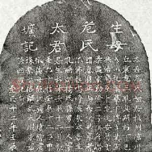 元代 楷书 草书墓志拓片《元丘震龙妻危氏墓志》高清图片欣赏