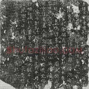 唐代 正书墓志拓片《唐□父墓志》高清图片欣赏