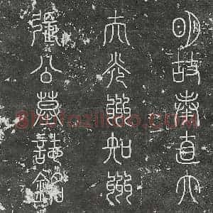 明代 篆书 楷书墓志拓片《明张逵墓志》高清图片欣赏