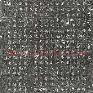 唐代 楷书墓志拓片《武周盖义信墓志》高清图片欣赏