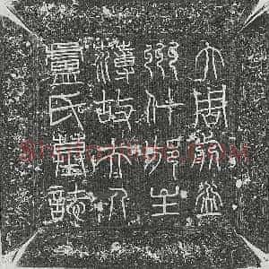 唐代 篆书 楷书墓志拓片《武周萧寡尤妻卢婉墓志》高清图片欣赏