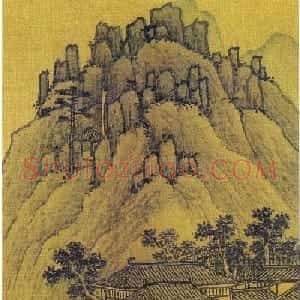 吴门画派班首沈周书法字画欣赏《雨江名胜图册》