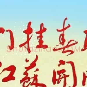 2021牛年巨幅城门春联20副