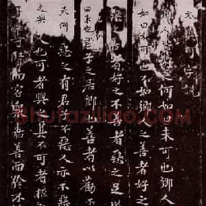 苏轼书法欣赏《文与可字说》