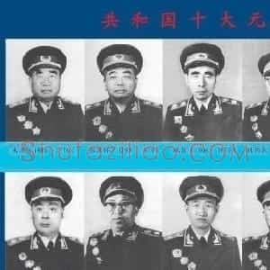 开国十大元帅手书真迹