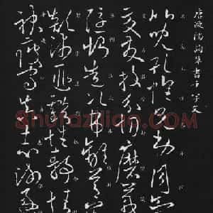 欧阳询书法欣赏草书千字文