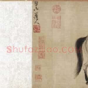 元代书画家任仁发画马作品欣赏