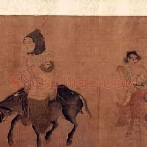 元代赵孟頫款西成归乐图卷 美国馆藏