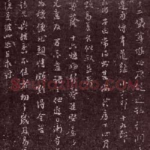 成都西楼苏帖:苏轼行书盗贼纵横帖