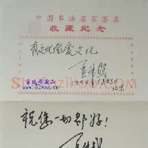 孟伟哉书法题字:有文化者爱文化