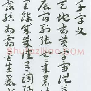 书法字帖《王蘧常章草千字文》图22P