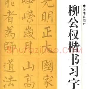 书法教程《柳公权楷书习字帖》