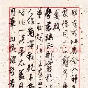 陈忠康行草书法册页《黄山谷论书》