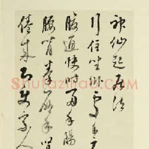 清代书法家王澍临杨凝式神仙起居法