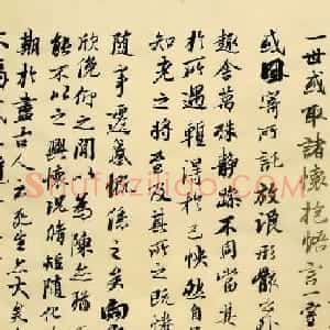 杨芸熙书法临写兰亭序