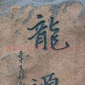 龙字书法写法大全