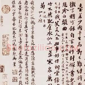 苏轼书法墨迹欣赏《书林逋诗后》