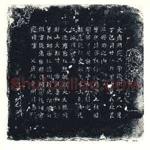 唐代 楷书墓志拓片《大唐显庆二年岁次丁巳八月》高清图片欣赏