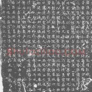 唐代 楷书墓志拓片《大唐故骑都尉靖君墓志铭》高清图片欣赏
