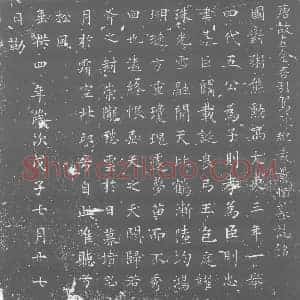 唐代 楷书墓志拓片《唐故左金吾引驾陈郡袁景恒墓志铭》高清图片欣赏