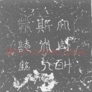 唐代 楷书墓志拓片《大周故河南郡丞格善义妻斛斯氏墓志》高清图片欣赏