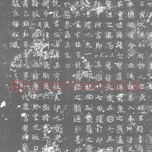 唐代 楷书墓志拓片《大周七品宫人墓志铭》高清图片欣赏