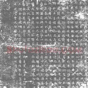 唐代 楷书墓志拓片《大周故登仕郎前复州监利县尉秦府君墓志》高清图片欣赏