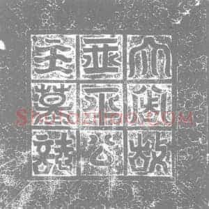 唐代 楷书墓志拓片《大周故弘化公主李氏赐姓曰武改封西平大长公主墓铭》高清图片欣赏
