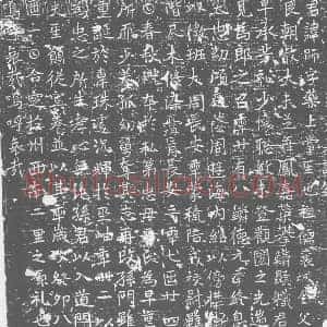 唐代 楷书墓志拓片《唐故处士张君墓志铭》高清图片欣赏