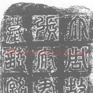 唐代 楷书墓志拓片《大周故将仕郎宋州虞城县尉张府君墓志铭》高清图片欣赏