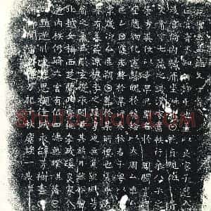 唐代 楷书墓志拓片《亡宫□五品志文一首》高清图片欣赏