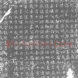 唐代 楷书墓志拓片《大唐张氏故郭夫人墓志》高清图片欣赏