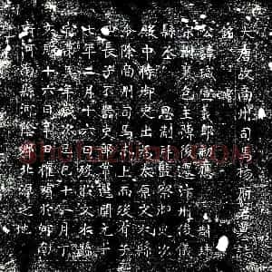 唐代 楷书墓志拓片《大唐故商州司马杨府君墓志铭》高清图片欣赏