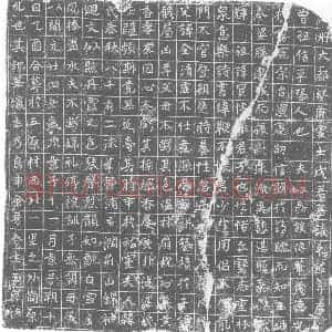 唐代 楷书墓志拓片《□州大都督府处士成君墓志之铭》高清图片欣赏