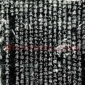 唐代 楷书墓志拓片《大唐故河南元府君墓志铭》高清图片欣赏