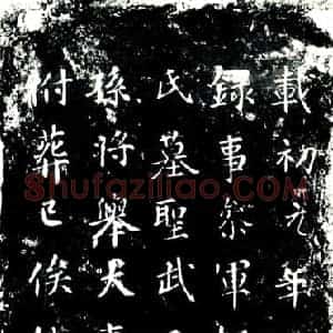 唐代 楷书墓志拓片《故泽州録事参军贺兰府君夫人豆卢氏墓志》高清图片欣赏