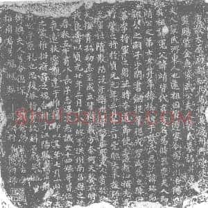 唐代 楷书墓志拓片《唐故太原府都知兵马使兼庆州行营使试殿中监赐紫金鱼袋武公夫人裴氏墓志》高清图片欣赏