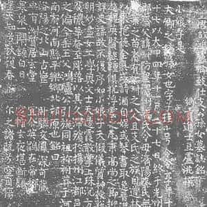 唐代 楷书墓志拓片《唐故鸿胪卿致仕支公孙女墓志铭》高清图片欣赏