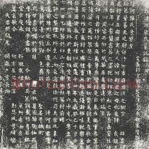 唐代 楷书墓志拓片《唐故清河张氏墓志铭》高清图片欣赏