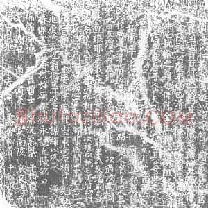 唐代 楷书墓志拓片《唐故宣节校尉前行扬州海安镇副顺阳范府君墓志铭》高清图片欣赏