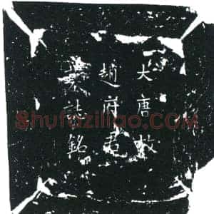 唐代 楷书墓志拓片《大唐故秘书省司辰师赵府君之墓志》高清图片欣赏