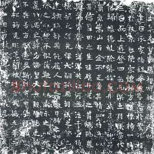 唐代 楷书墓志拓片《张士高本望南阳相州林虑县人也》高清图片欣赏