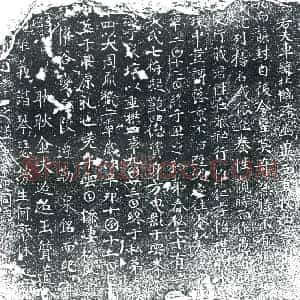 唐代 楷书墓志拓片《□讳表字师子其先上谷人也》高清图片欣赏