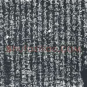 唐代 楷书墓志拓片《大唐故骑都尉智君之铭》高清图片欣赏